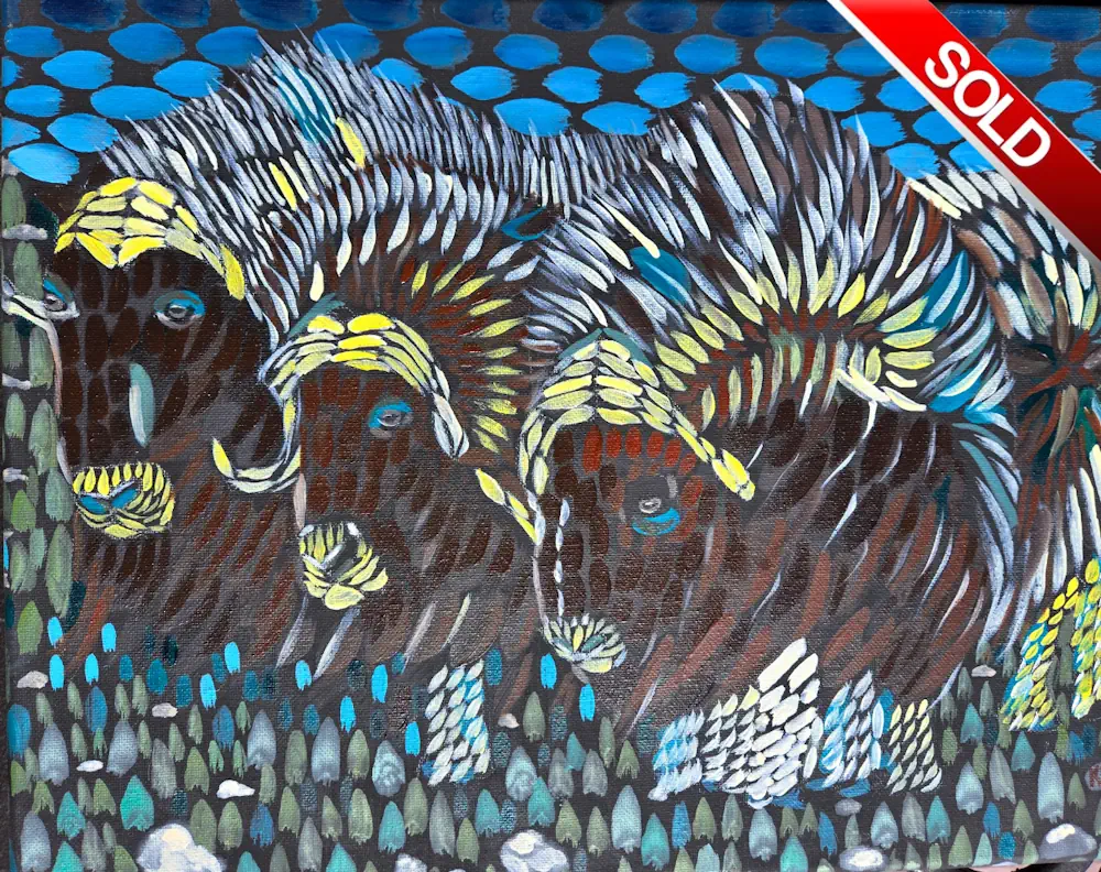 muskoxen-sold-artwork